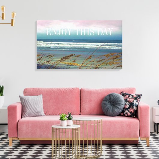 #2 Litchfield Beach, Pawleys Island omwikkeld canv Canvas Afdruk (Insitu (Woonkamer))