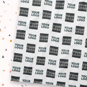 2 Logo's eenvoudige herhalende Logo | Wit Theedoek