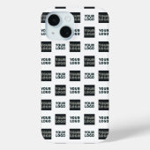 2 Logo's Eenvoudige Herhalende Logo's | Wit Case-Mate iPhone Case (Achterkant)