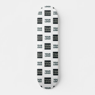 2 Logo's Eenvoudige Herhalende Logo's Wit Persoonlijk Skateboard