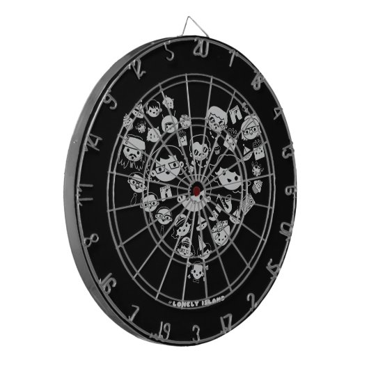 2 Luv. Dartbord (Voorkant Links)