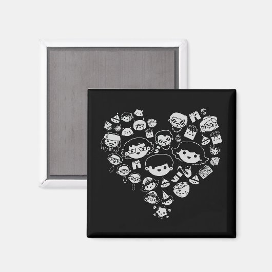 2 Luv. Magneet (Voorkant / Achterkant)