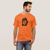 "2 m" Sociale vervorming T-shirt (Voorkant volledig)