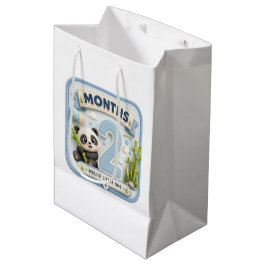 2 Maanden Baby Mijlpaal Wereld Avontuur Medium Cadeauzakje
