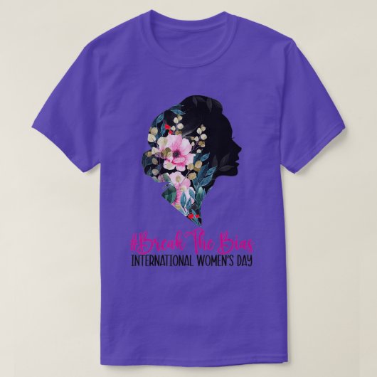 2 maart 2008 Internationale dag van de vrouw in Bi T-shirt (Design voorkant)