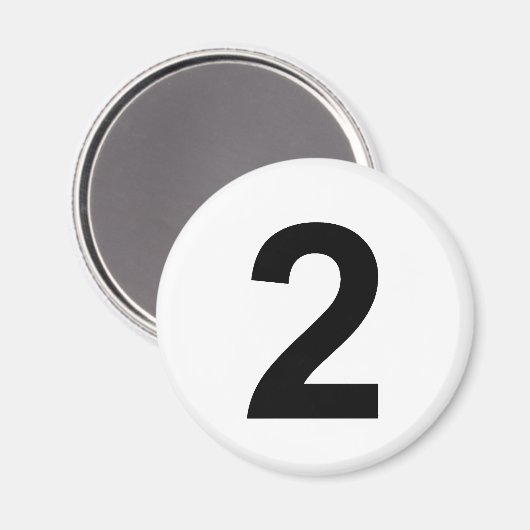 2 MAGNEET (Voorkant / Achterkant)