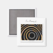 2"Magneetwacht Magneet (Voorkant / Achterkant)