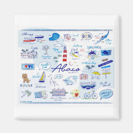 2 " Magnet - "The ABC's of Hope Town"