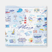 2 " Magnet - "The ABC's of Hope Town" (Voorkant)