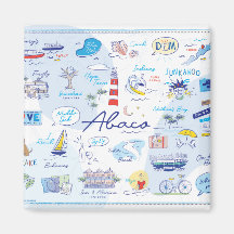 2 " Magnet - "The ABC's of Hope Town"