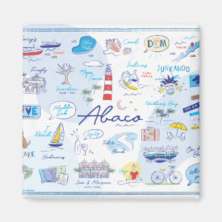 2 " Magnet - "The ABC's of Hope Town"