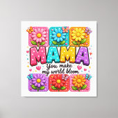 #2 Mama Canvas Afdruk (Voorkant)