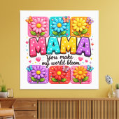 #2 Mama Canvas Afdruk (Insitu (Woonkamer))