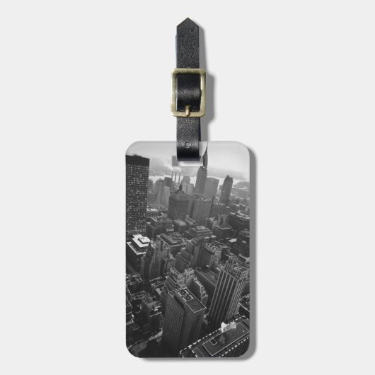 2 mei 1961:  Het Chrysler-gebouw in New York Bagagelabel (Voorkant verticaal)