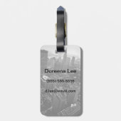 2 mei 1961:  Het Chrysler-gebouw in New York Bagagelabel (Achterkant verticaal)