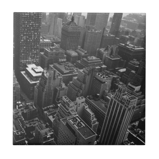 2 mei 1961:  Het Chrysler-gebouw in New York Tegeltje (Voorkant)