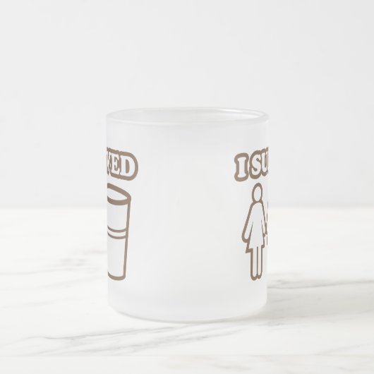 2 Meisjes 1 Cup Matglas Koffiemok (Center)