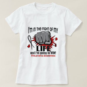 2-Melanoma-gevecht T-shirt
