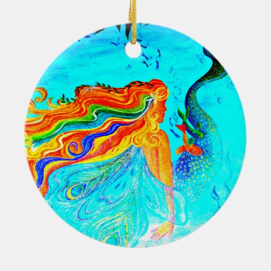 2 mermaids ornament (Achterkant)