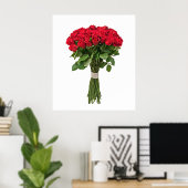 #2 mg Poster Uitgebreide bloemen (Thuiskantoor)