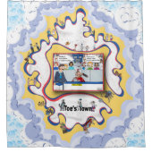 2 Minutes For Hooking | Literal Wordplay Douchegordijn (Voorkant)