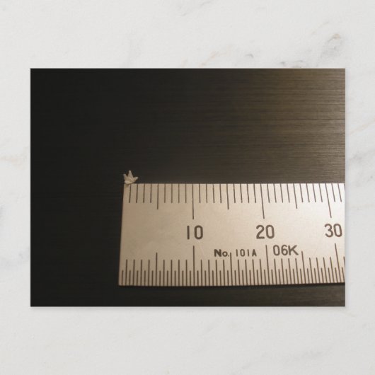 2 mm Origami Crane Briefkaart (Voorkant)