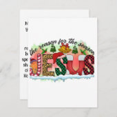 2.	Moge uw huis gevuld zijn met de warmte  Feestdagenkaart (Voorkant / Achterkant)