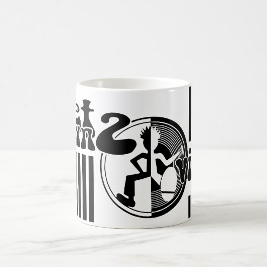 2 mok met vinylmuziek (Center)