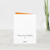 2 Moppige Kittens Halloween Kaart (Achterkant)