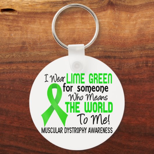 2 musculaire dystrofie. sleutelhanger (Voorkant)