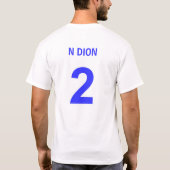 2 - N Dion T-shirt (Achterkant)