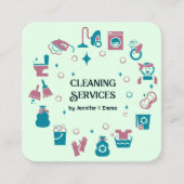 2 Naam Cleaner Visitekaartje (Voorkant)