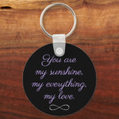 2 Namen Eenvoudige Infinity Symbool Vrienden Rainb Sleutelhanger (Achterkant)