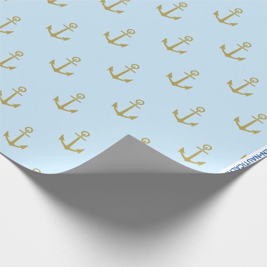 #2 Nautische haven inpakpapier (Hoek)