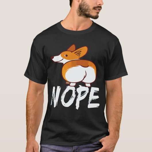 2 Nee - Corgi T-shirt (Voorkant)