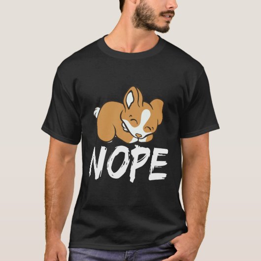 2 Nee - Corgi T-shirt (Voorkant)