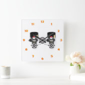 2 Nitromethaanmotoren voor RC Vierkante Klok (Huis)