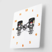 2 Nitromethaanmotoren voor RC Vierkante Klok (Hoek)