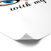 2 OGEN Ik hoor met mijn ogen Poster (Hoek)