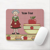 #2 Oma's pie Mousepad Muismat (Met muis)