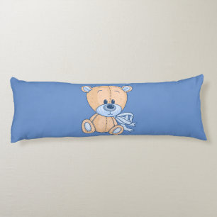 2 op 1 Baby Blue Teddy Bear Body Pillow Lichaamskussen