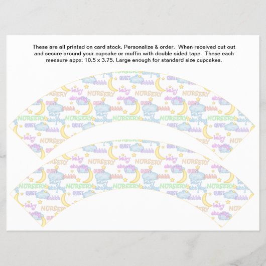 2 Op maat gesneden kranen voor ursery Baby Flyer (Voorkant)