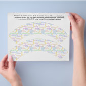 2 Op maat gesneden kranen voor ursery Baby Flyer (Hand)