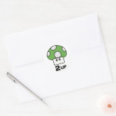 2 Op paddenstoel Sticker (Envelop)