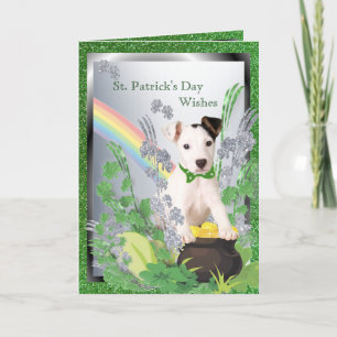 2. Originele Jack Russell Health Luck Happiness Kaart