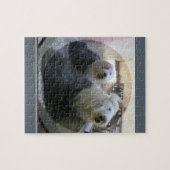 2 oude engelse schapen honden legpuzzel (Horizontaal)