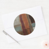 2 Oudere musea Ronde Sticker (Envelop)
