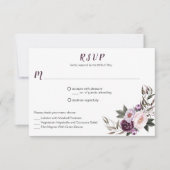 #2 Paarse Plum Pink Pioenrozen Boeket Menu Keuze (Voorkant)