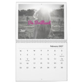 2 pagina's 2025 Kalender (Feb 2027)