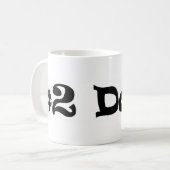 #2 Pap! Koffiemok (Voorkant links)